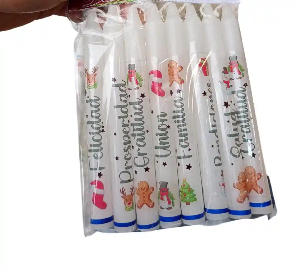Velas Con Deseos Navidad