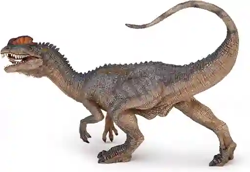 Figura Coleccionable Dinosaurio Dilophosaurus Pintada A Mano