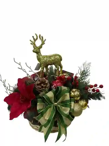 Centro De Mesa Navideño