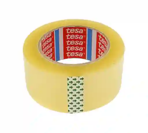 Cinta Transparente De Empaque Rollo Mediano