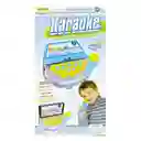 Juguete Karaoke Infantil Ajustable Con Micrófono, Conexión Mp3 Efectos Y Luces Ref Hk-6011