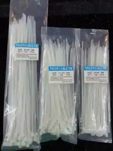 Amarre Transparente 2.5x100mm