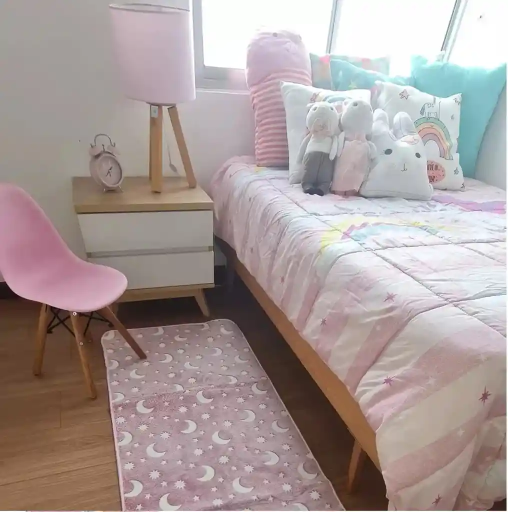 Tapete Alfombra Luminosa Niños | 160x80cm Pie De Cama