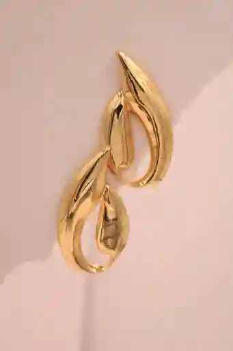 Aretes Rodio Hoja Deluxe