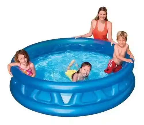 Piscina Inflable Intex Medidas 1.88 M De Diámetro X 46 Cm De Alto