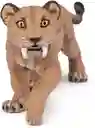 Figura Coleccionable Dinosaurio Smilodon Pintada A Mano