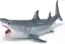 Figura Coleccionable Dinosaurio Megalodon Pintada A Mano