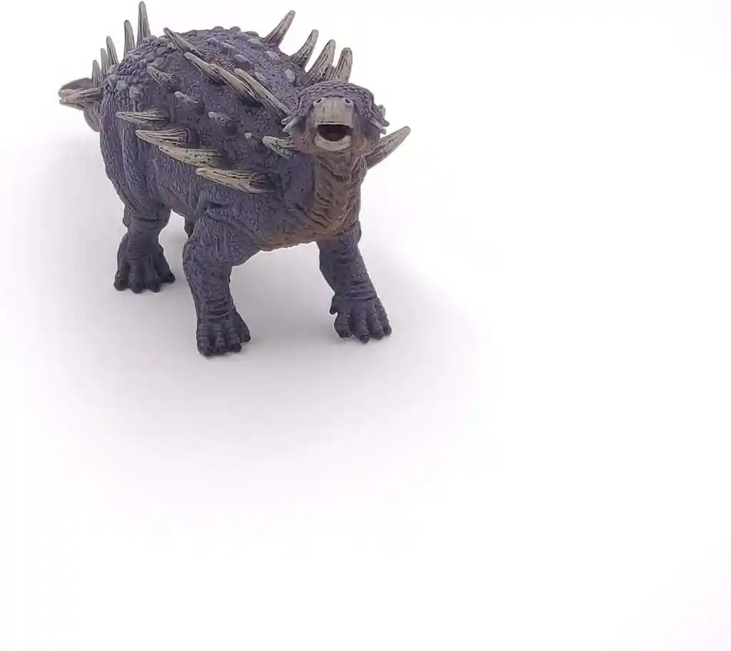Figura Coleccionable Dinosaurio Polacanthus Pintada A Mano