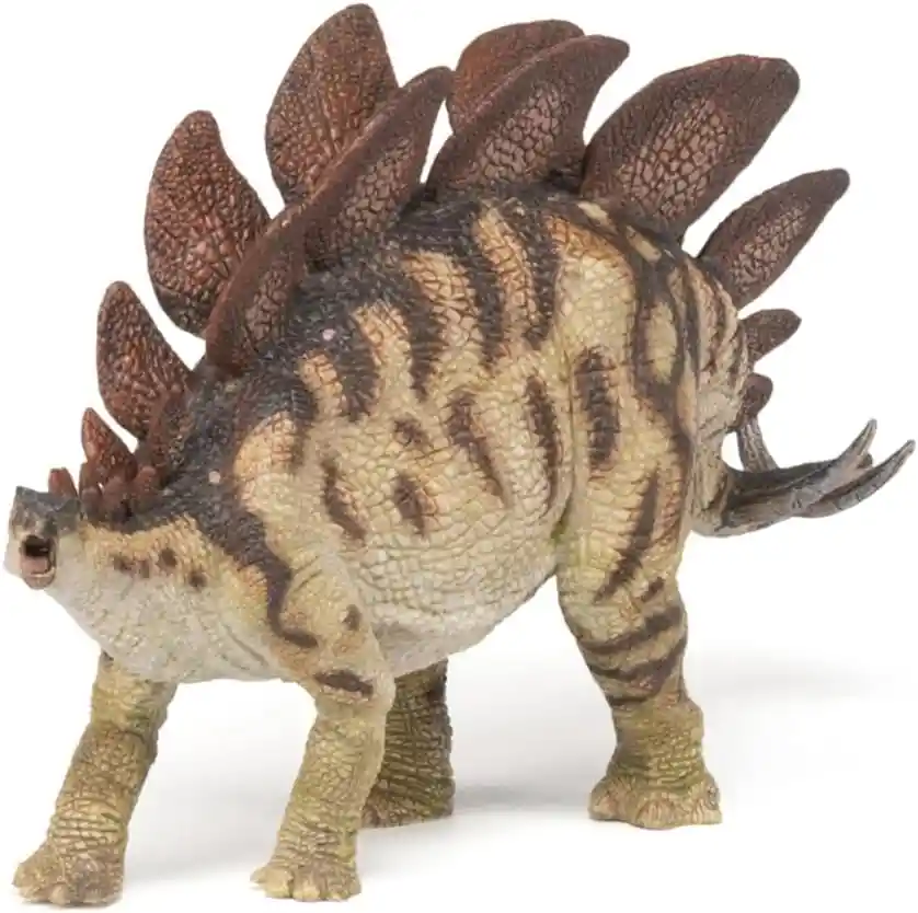 Figura Coleccionable Dinosaurio Stegosaurus Pintada A Mano