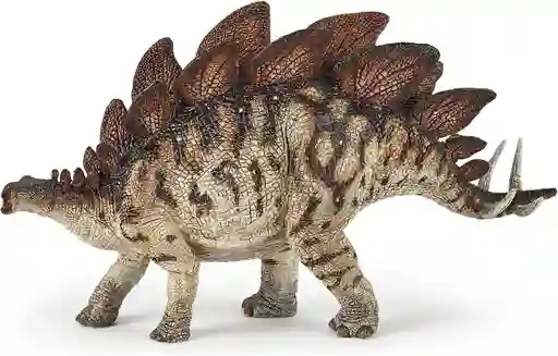 Figura Coleccionable Dinosaurio Stegosaurus Pintada A Mano