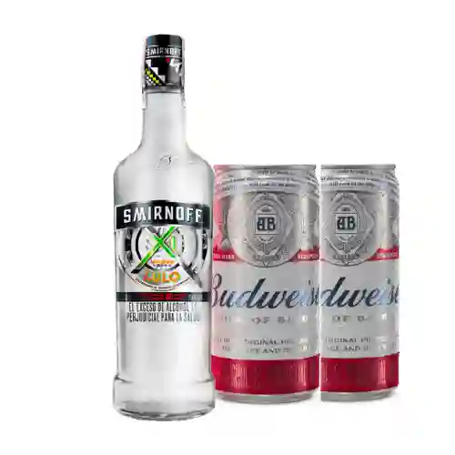 Smirnoff De Lulo 750ml Gratis 2 Cervezas 269ml