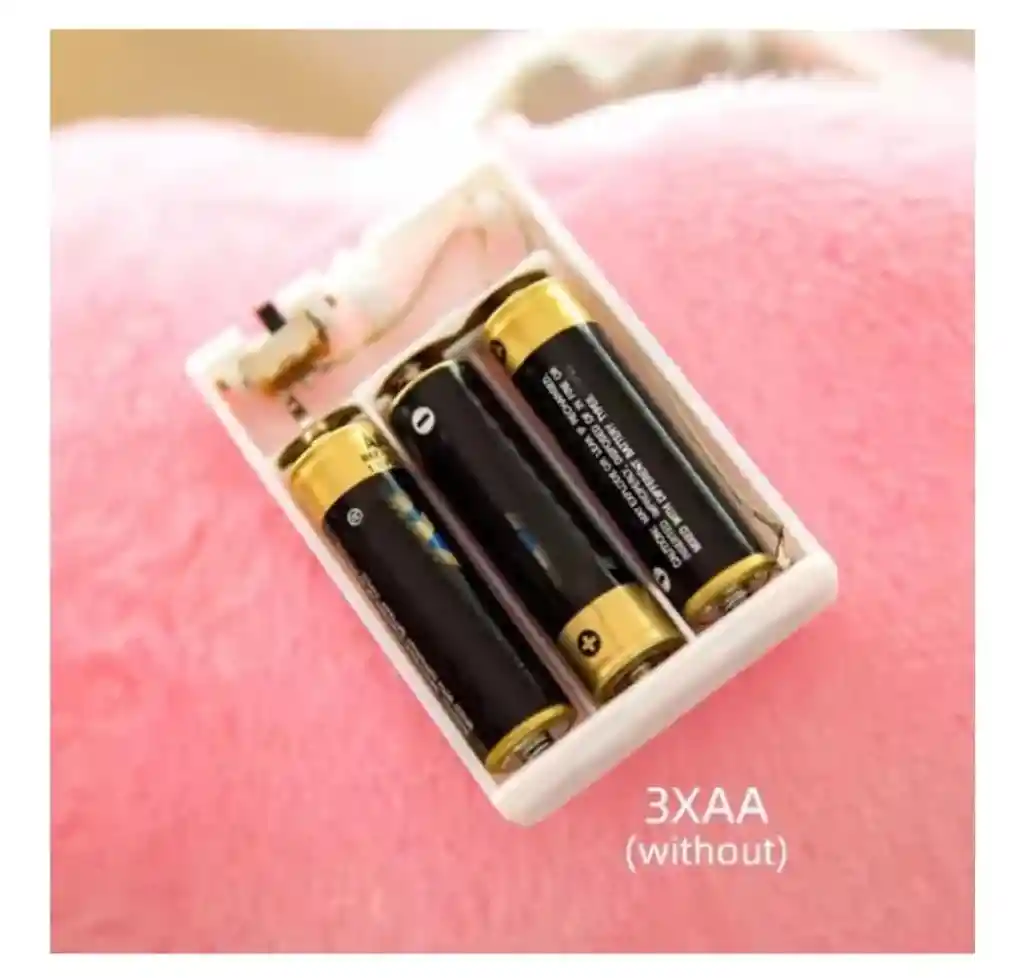 Cojín Luminoso Almohada Infantil Peluche Oso Panda Con Luz