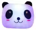 Cojín Luminoso Almohada Infantil Peluche Oso Panda Con Luz