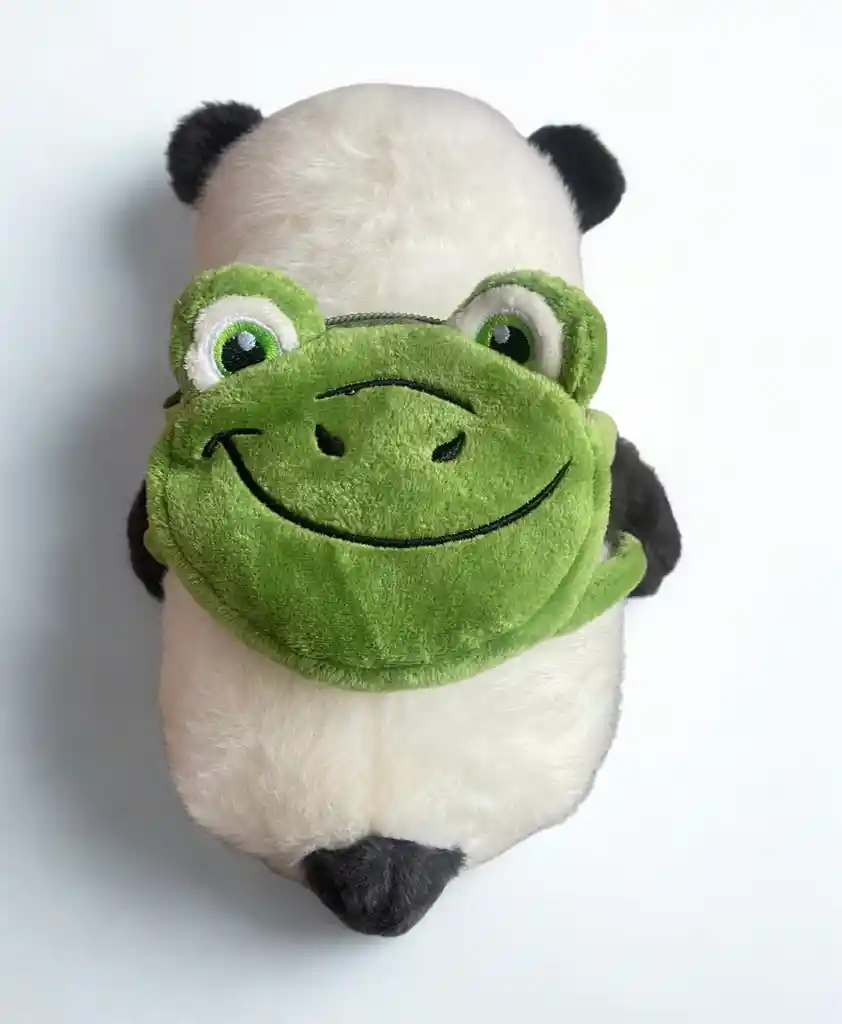 Peluche De Oso Panda Con Bolso