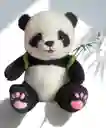 Peluche De Oso Panda Con Bolso