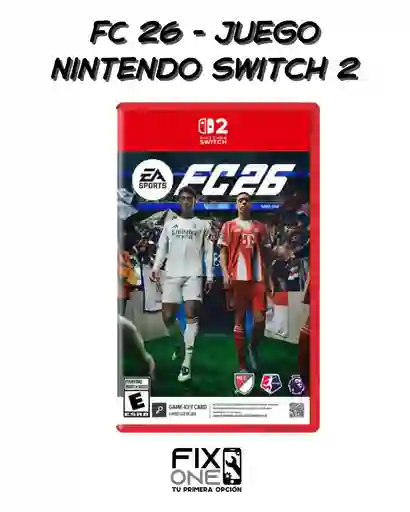 Fc 26 – Nintendo Switch 2 - Juego Original