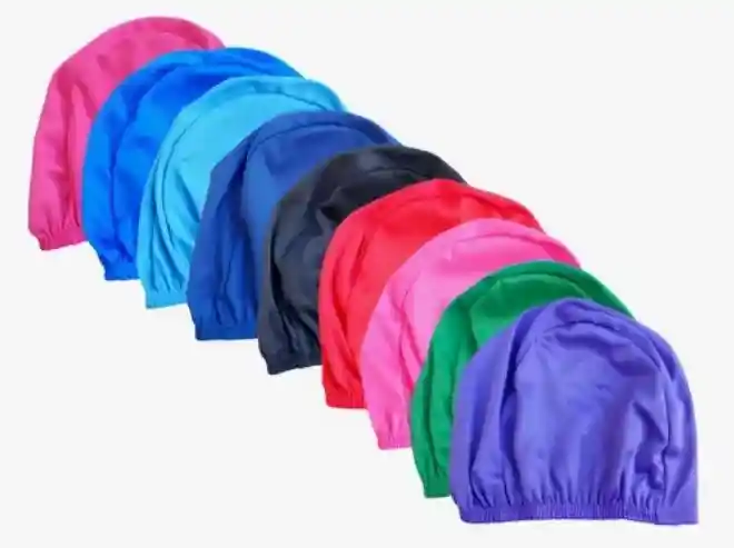Gorro De Natación Piscina Sencillo Medida Estándar Para Niños