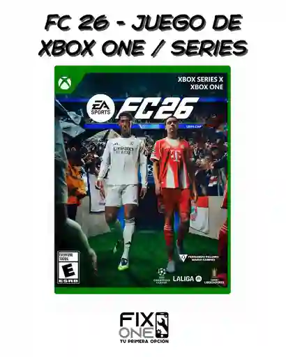 Ea Sports Fc 26 Xbox Series - Xbox One