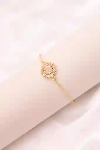 Pulsera Rodio Sunburst Glow