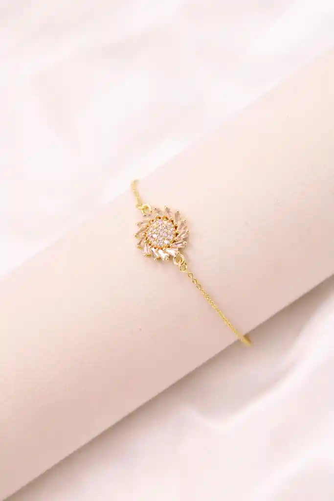 Pulsera Rodio Sunburst Glow