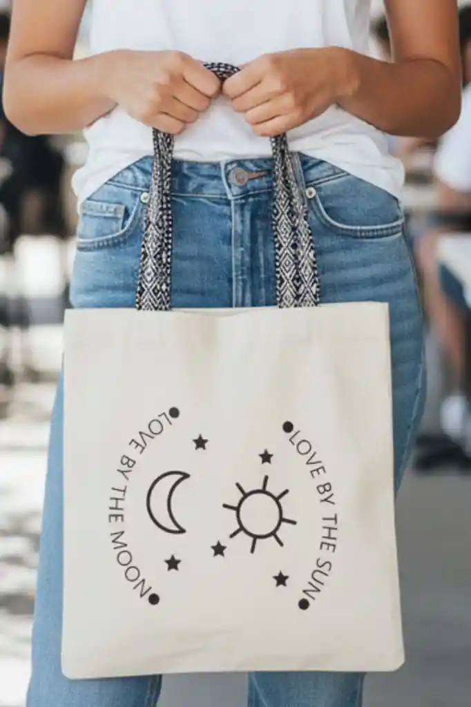 Tote Bag Amo El Sol Y La Luna