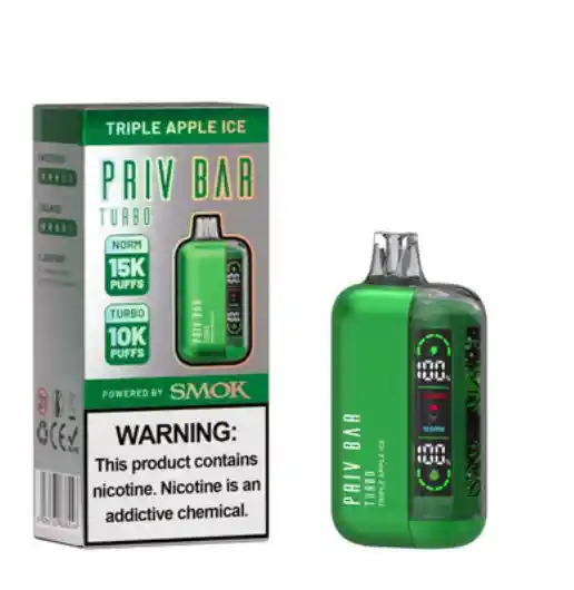 Vapeador Priv Bar Triple Apple Ice