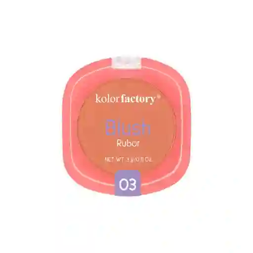 Kolor Factory Rubor Compacto Kf #03