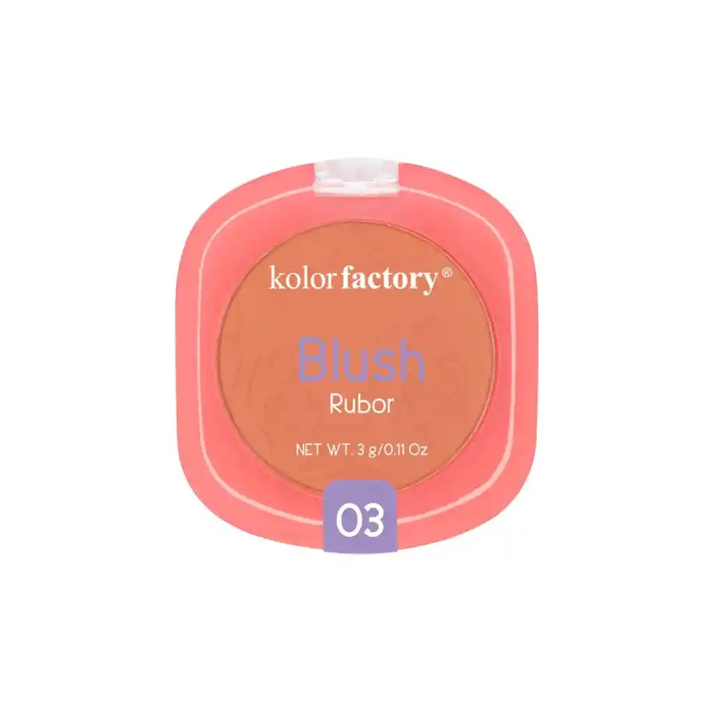 Kolor Factory Rubor Compacto Kf #03