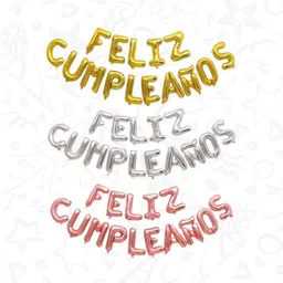 Letrero De Feliz Cumpleaños Inflable