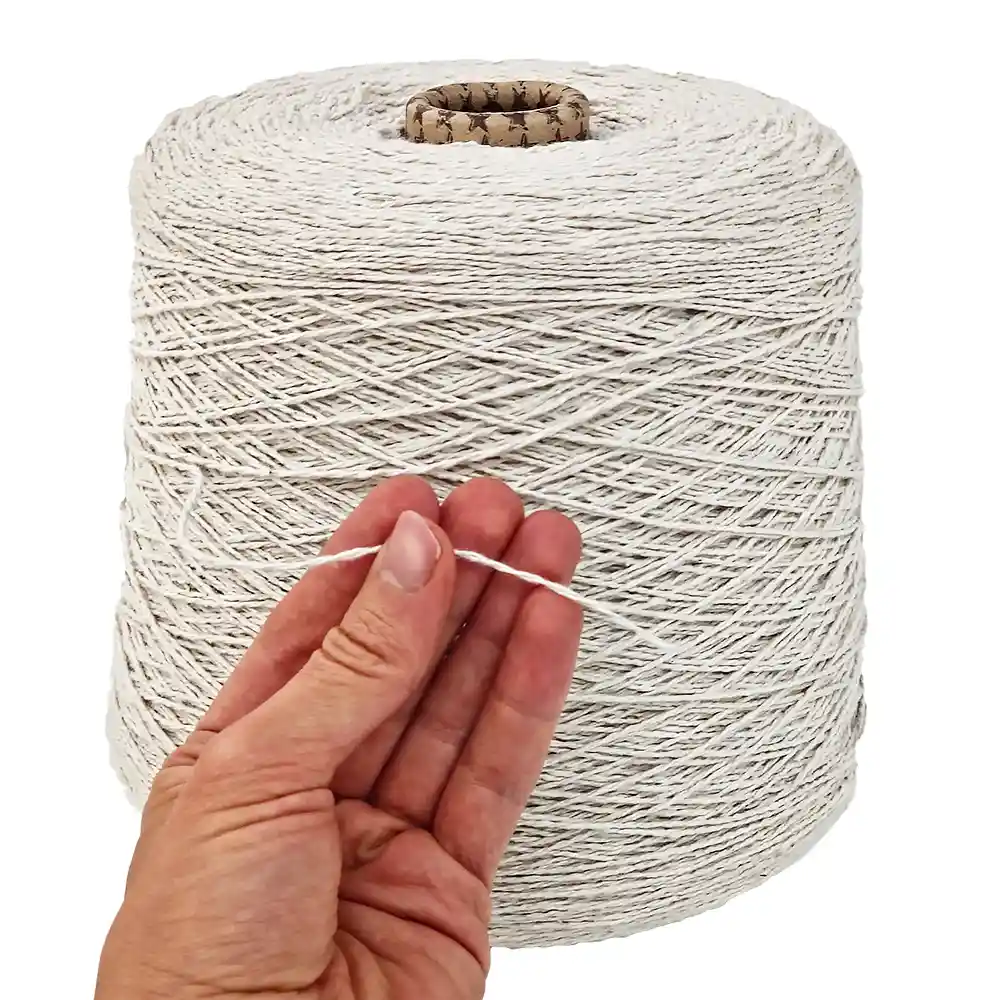 Hilaza De Algodón Crudo 1mm X 1.2kg X 3.200metros
