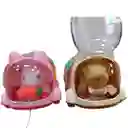 Peluche Mascota Conejo Que Camina Jaula Y Accesorios