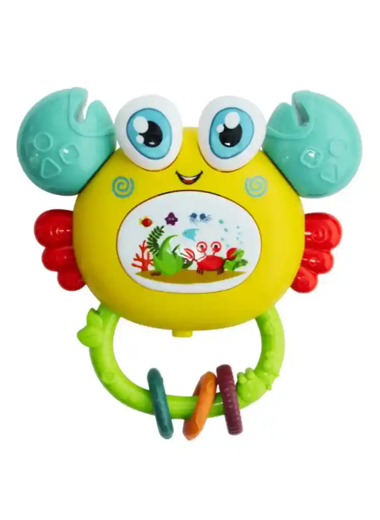 Cangrejo Sonajero Musical Bebe Sensorial