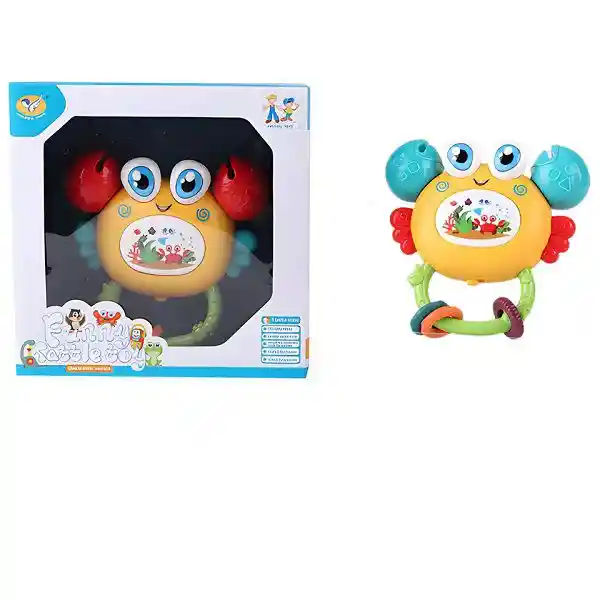 Cangrejo Sonajero Musical Bebe Sensorial