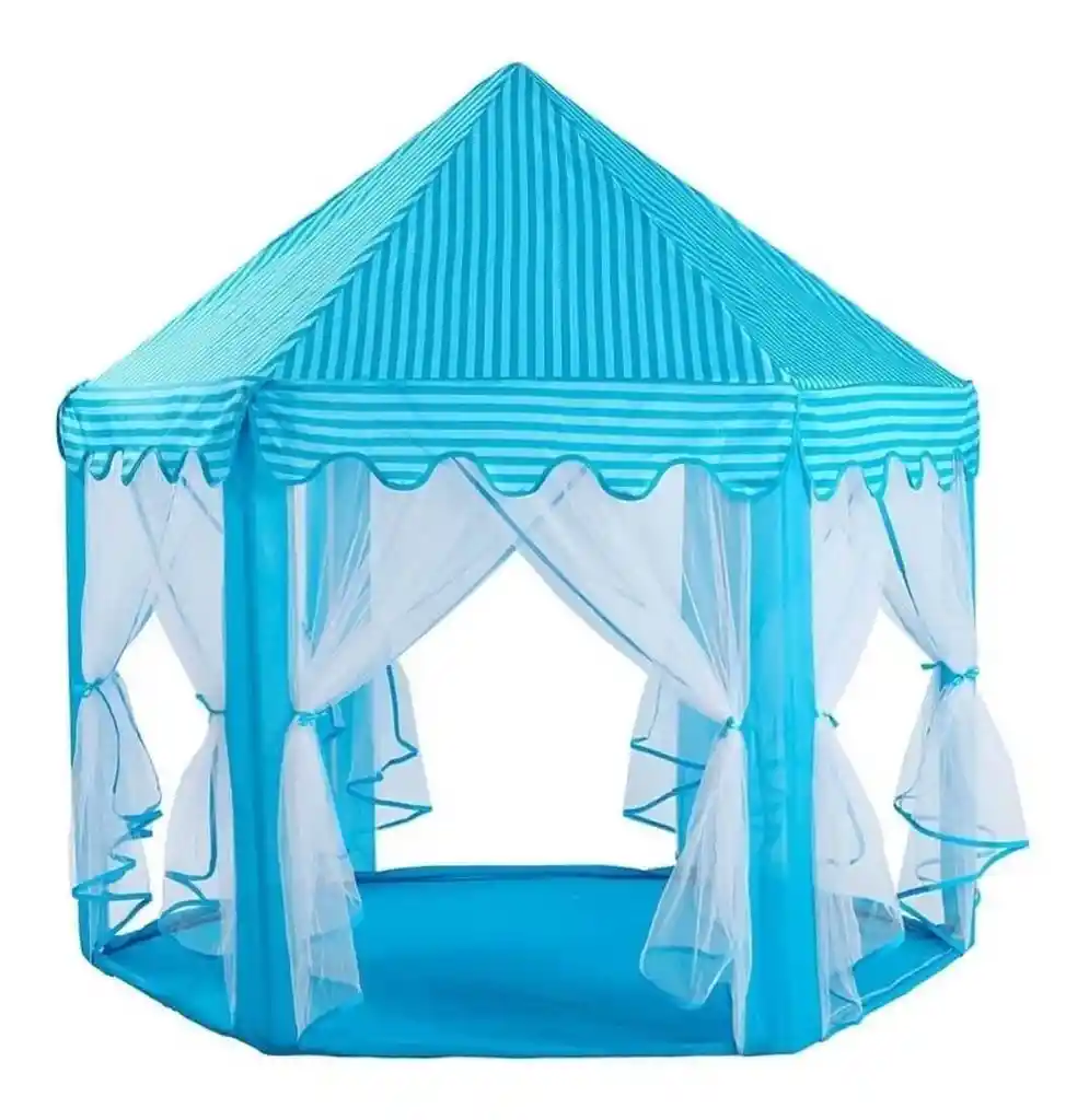 Carpa Castillo Velo Rosado Niña Juguete Princesa Casita