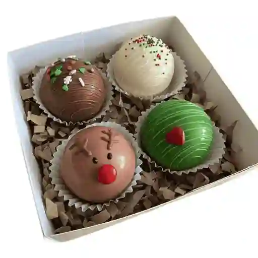 Detalle Navideño – Choco Bombas 🍫✨