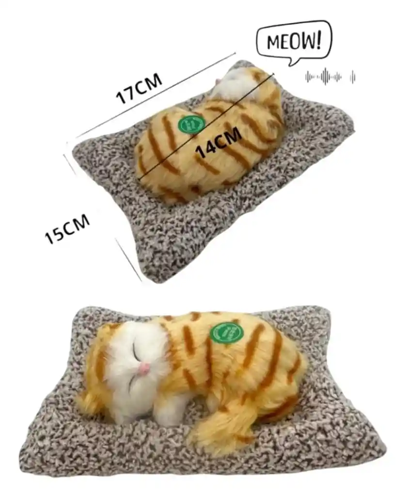 Peluche Gato Que Llora Peluche Para Niños