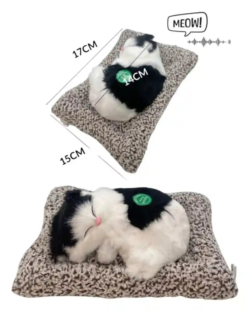 Peluche Gato Que Llora Peluche Para Niños