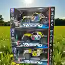 Camioneta Todo Terreno Con Diseño De Graffiti + Control Remoto Y Neumáticos De Goma Juguete