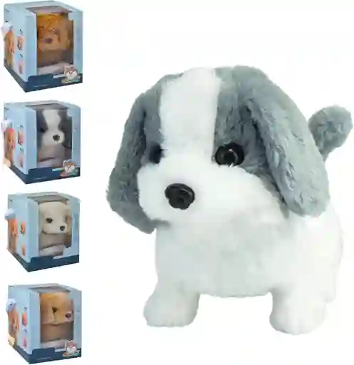 Cachorro De Peluche Interactivo Con Movimiento Y Sonido