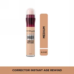 Tono Dark Circles Medium Corrector Maybelline Age Rewind Eraser