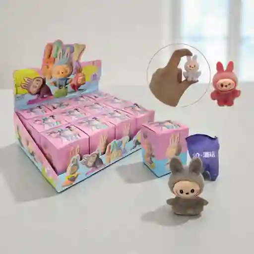 Lazy Yoga Caja 12 Unidades Labubu Muñeco