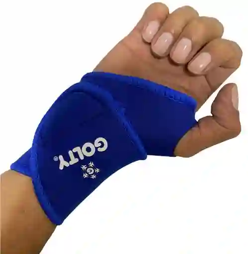 Muñequera Neopre Golty Soporte Ajustable - T628510/ Azul