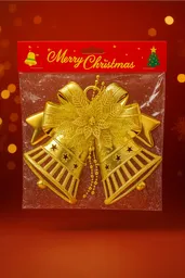 🎄✨ Campanas Navideñas Doradas – Decoración Premium ✨🎄