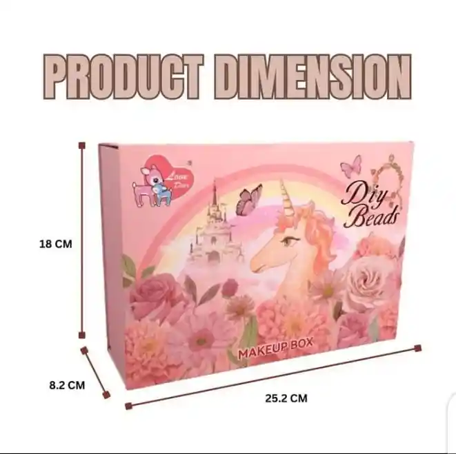 Kit De Maquillaje Infantil De Unicornio Para Niñas