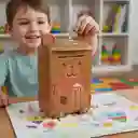 Alcancia Caja Fuerte Electronica Contraseña Y Huella Niños Capibara