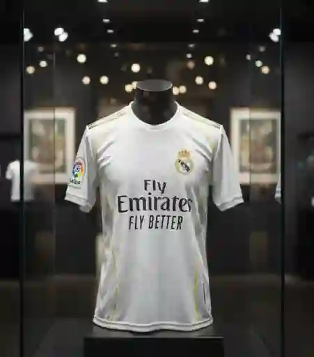 Camiseta Deportiva Futbol Auténtica Real Madrid Talla M