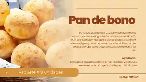 Pan De Bono De Masa De Yuca Y Queso Costeño - Activamente