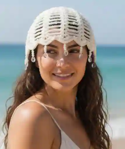 Gorro Tejido Para La Playa Magia De Costa