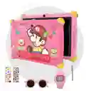 Tablet Infantil Super Mario Bros Modio M61 7 Wifi 128gb Funda Antigolpes Rosa