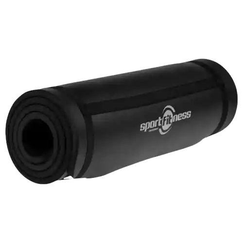 Colchoneta Profesional Espuma Alta Densidad Sportfitness - Negro
